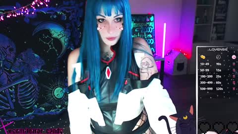 Snapshot of terror_candy chatting on December 21, 4:41 am CRY BABY online show from December 21, 4:41 am