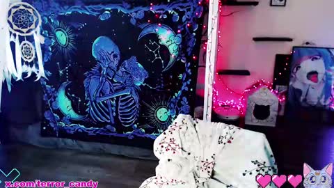 Snapshot of terror_candy chatting on February 14, 7:59 am CRY BABY online show from February 14, 7:59 am