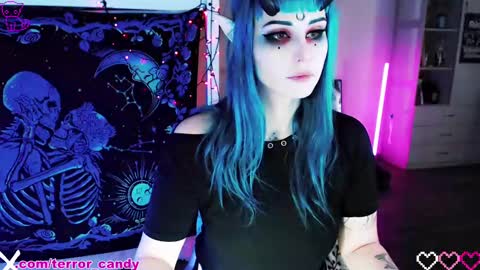 Snapshot of terror_candy chatting on February 23, 4:39 am CRY BABY online show from February 23, 4:39 am