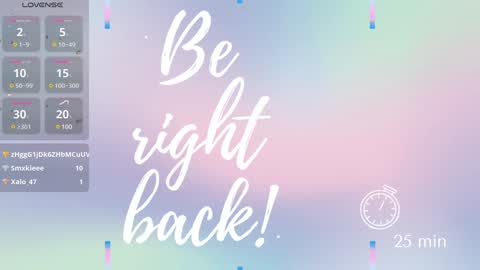 Snapshot of the_widow_kristen chatting on February 3, 12:25 am K R I S T E N online show from February 3, 12:25 am