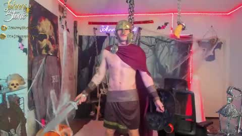 Snapshot of thejohnnystone chatting on October 4, 12:19 am Johnny Stone online show from October 4, 12:19 am