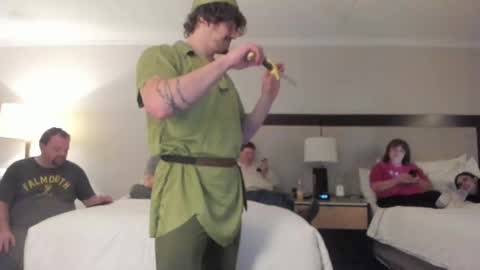 Snapshot of thejohnnystone chatting on October 24, 12:30 am Johnny Stone online show from October 24, 12:30 am