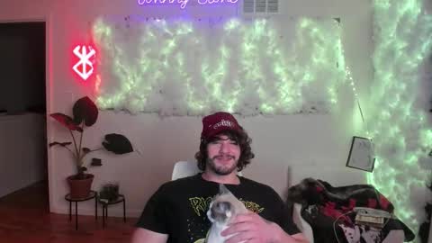 Snapshot of thejohnnystone chatting on March 5, 1:23 am Johnny Stone online show from March 5, 1:23 am