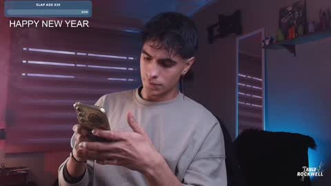 Snapshot of thiago_rockwell chatting on December 31, 10:45 pm Thiago online show from December 31, 10:45 pm