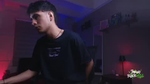 Snapshot of thiago_rockwell chatting on February 24, 3:02 am Thiago online show from February 24, 3:02 am