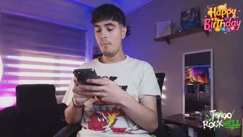 Snapshot of thiago_rockwell chatting on September 25, 10:13 pm Thiago online show from September 25, 10:13 pm