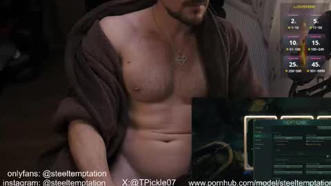 Snapshot of tickle_my_pickle07 chatting on February 8, 11:52 pm tickle_my_pickle07 online show from February 8, 11:52 pm
