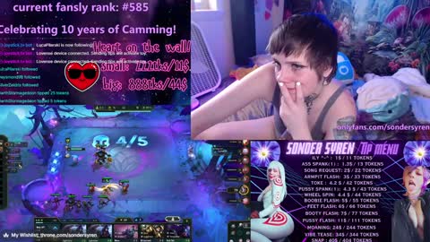 Snapshot of tricky_nymph chatting on March 4, 4:46 pm Cassie online show from March 4, 4:46 pm
