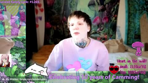 Snapshot of tricky_nymph chatting on March 11, 1:06 pm Cassie online show from March 11, 1:06 pm