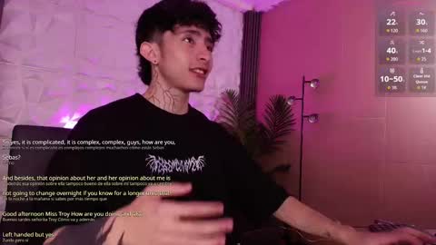 Snapshot of troy_rouge chatting on December 18, 7:31 pm Troy online show from December 18, 7:31 pm