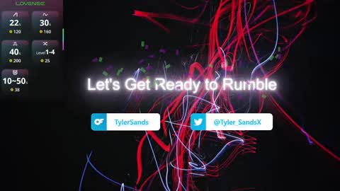 Tyler Sands online show from November 11, 12:05 pm