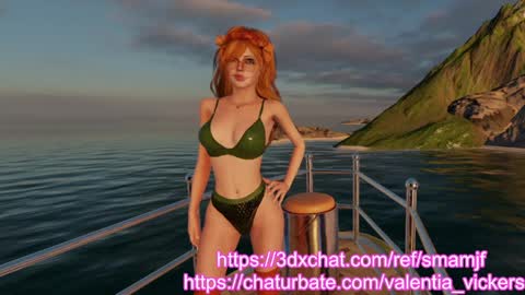 Snapshot of valentia_vickers chatting on April 1, 8:59 am Valentia online show from April 1, 8:59 am