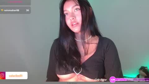 Snapshot of valeribell1 chatting on December 5, 12:30 am Valeri online show from December 5, 12:30 am