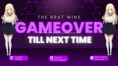 VeronikaVengeance online show from October 25, 10:59 pm