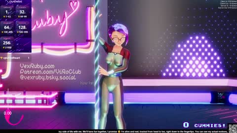 Vex Ruby online show from January 24, 2:07 am