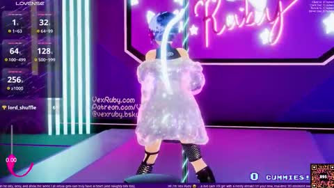 Vex Ruby online show from November 16, 1:11 am