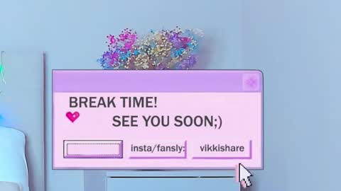 Snapshot of vikkilustfull chatting on February 25, 5:15 pm VIKKI online show from February 25, 5:15 pm
