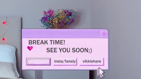 Snapshot of vikkilustfull chatting on February 26, 6:43 pm VIKKI online show from February 26, 6:43 pm