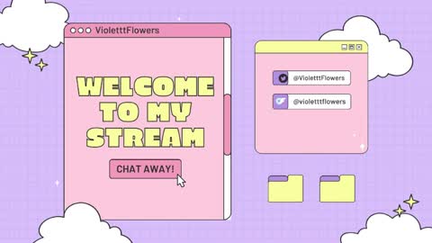 Violet Flowers online show from March 29, 4:12 am