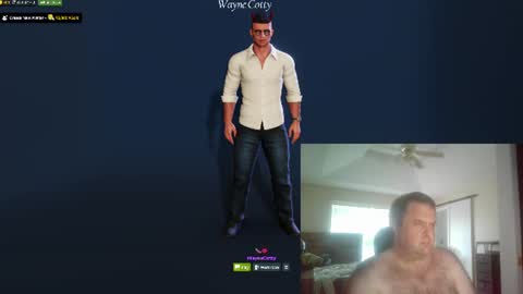 Snapshot of waynecotty chatting on July 13, 7:05 pm WayneCotty online show from July 13, 7:05 pm