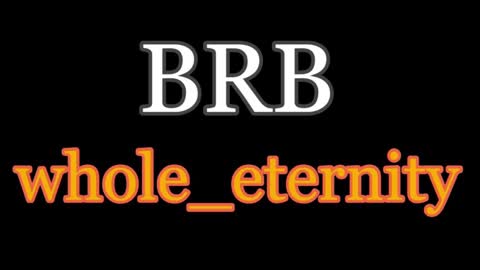 Snapshot of whole_eternity chatting on March 3, 1:53 pm Abby online show from March 3, 1:53 pm