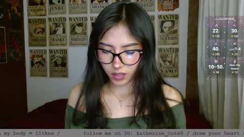 Snapshot of wild_kittys chatting on October 19, 7:09 am Katherine and James online show from October 19, 7:09 am