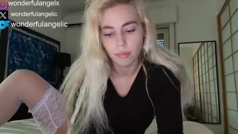 Snapshot of wonderfulangel chatting on June 30, 2:51 pm Wonderful Angel online show from June 30, 2:51 pm