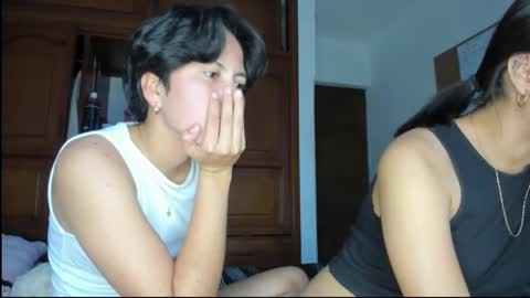 Snapshot of xlatin_girlssx chatting on February 9, 10:43 pm We are Lana. the one with short hair and vanessa girl with long hair online show from February 9, 10:43 pm