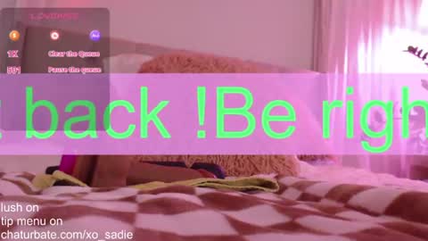 Snapshot of xo_sadie chatting on June 29, 8:20 am Xo Sadie online show from June 29, 8:20 am