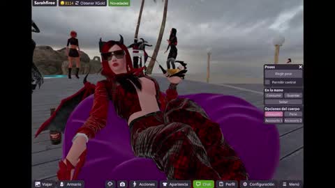 Miss Sarah online show from December 17, 10:27 pm