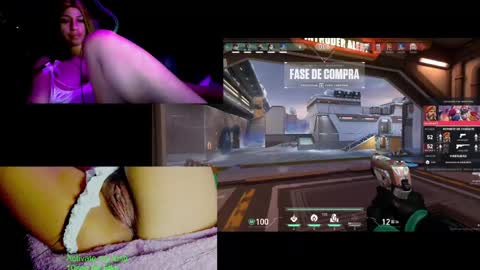 Snapshot of yourbadgoddess chatting on May 13, 3:48 am Val Honey online show from May 13, 3:48 am