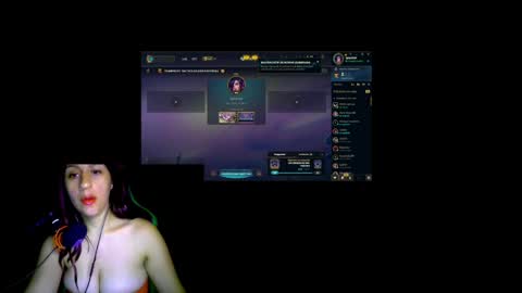 Snapshot of yourbadgoddess chatting on May 17, 2:53 am Val Honey online show from May 17, 2:53 am