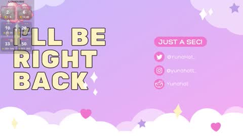 Snapshot of yunahott_ chatting on February 15, 7:51 am yunahott_ online show from February 15, 7:51 am