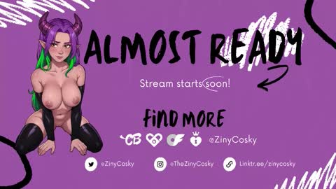 Ziny Cosky online show from October 13, 2:44 am