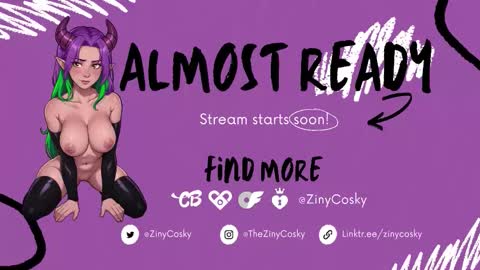 Ziny Cosky online show from November 1, 2:46 am