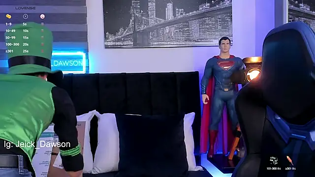 Snapshot of Jeick-Dawson chatting on March 18, 2:25 am Jeick-Dawson online show from March 18, 2:25 am