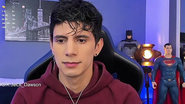 Snapshot of Jeick-Dawson chatting on October 9, 2:09 am Jeick-Dawson online show from October 9, 2:09 am