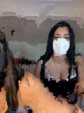 Snapshot of MlleEmy chatting on October 17, 7:00 am MlleEmy online show from October 17, 7:00 am