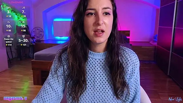 Snapshot of melinastyles chatting on December 1, 8:20 pm melinastyles online show from December 1, 8:20 pm