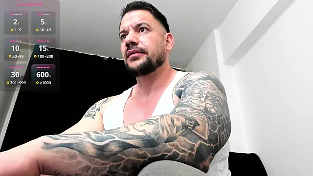 Snapshot of musclemonster31 chatting on February 7, 11:08 pm musclemonster31 online show from February 7, 11:08 pm