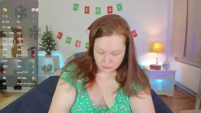 CutieGinger online show from January 7, 6:14 pm