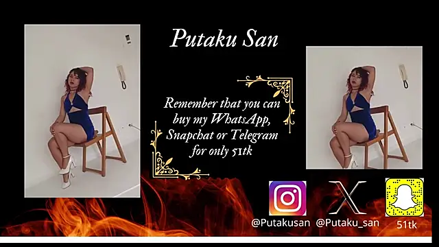 Snapshot of Putaku_San chatting on March 21, 5:54 am Putaku San online show from March 21, 5:54 am