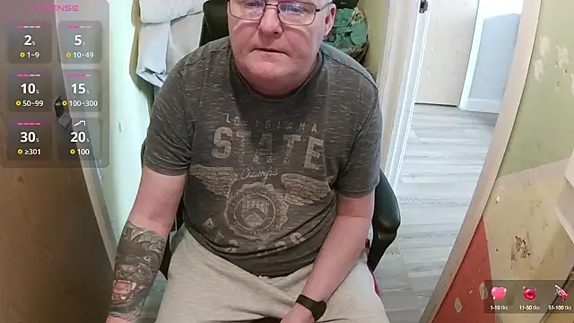 Snapshot of FriendlyDave chatting on March 9, 9:57 am FriendlyDave online show from March 9, 9:57 am