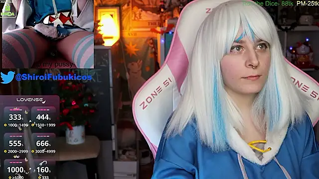 ShiroiFubuki online show from December 8, 4:46 am