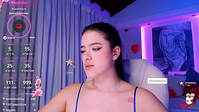 nathalie rivers online show from February 15, 7:16 am