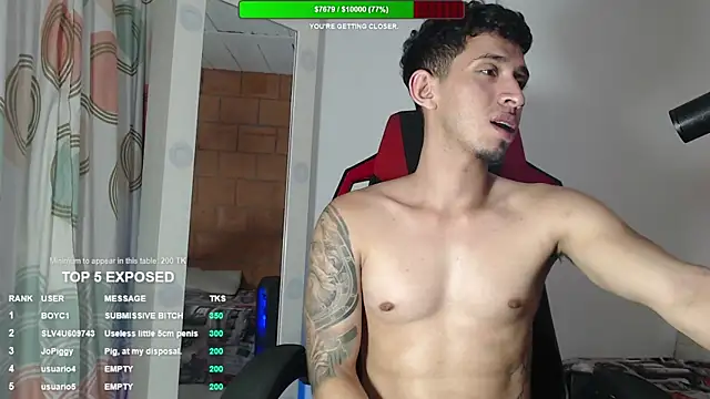 stevenSEX123 online show from July 16, 3:01 am