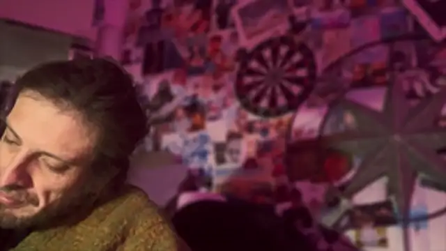 Snapshot of DownstairsSky chatting on February 5, 2:27 am DownstairsSky online show from February 5, 2:27 am