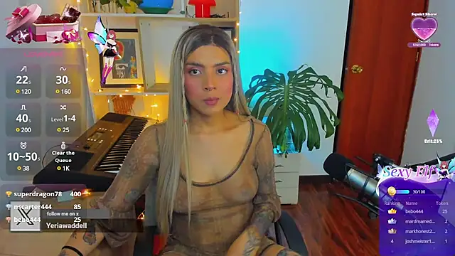 Yeriawaddell  online show from December 27, 1:22 am