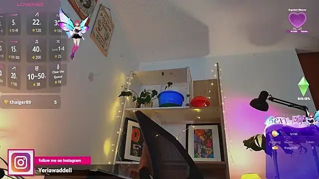 Yeriawaddell  online show from February 1, 1:55 am