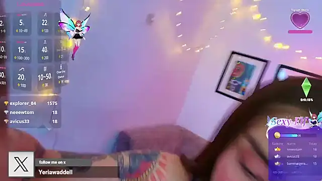 Yeriawaddell  online show from February 26, 2:14 pm